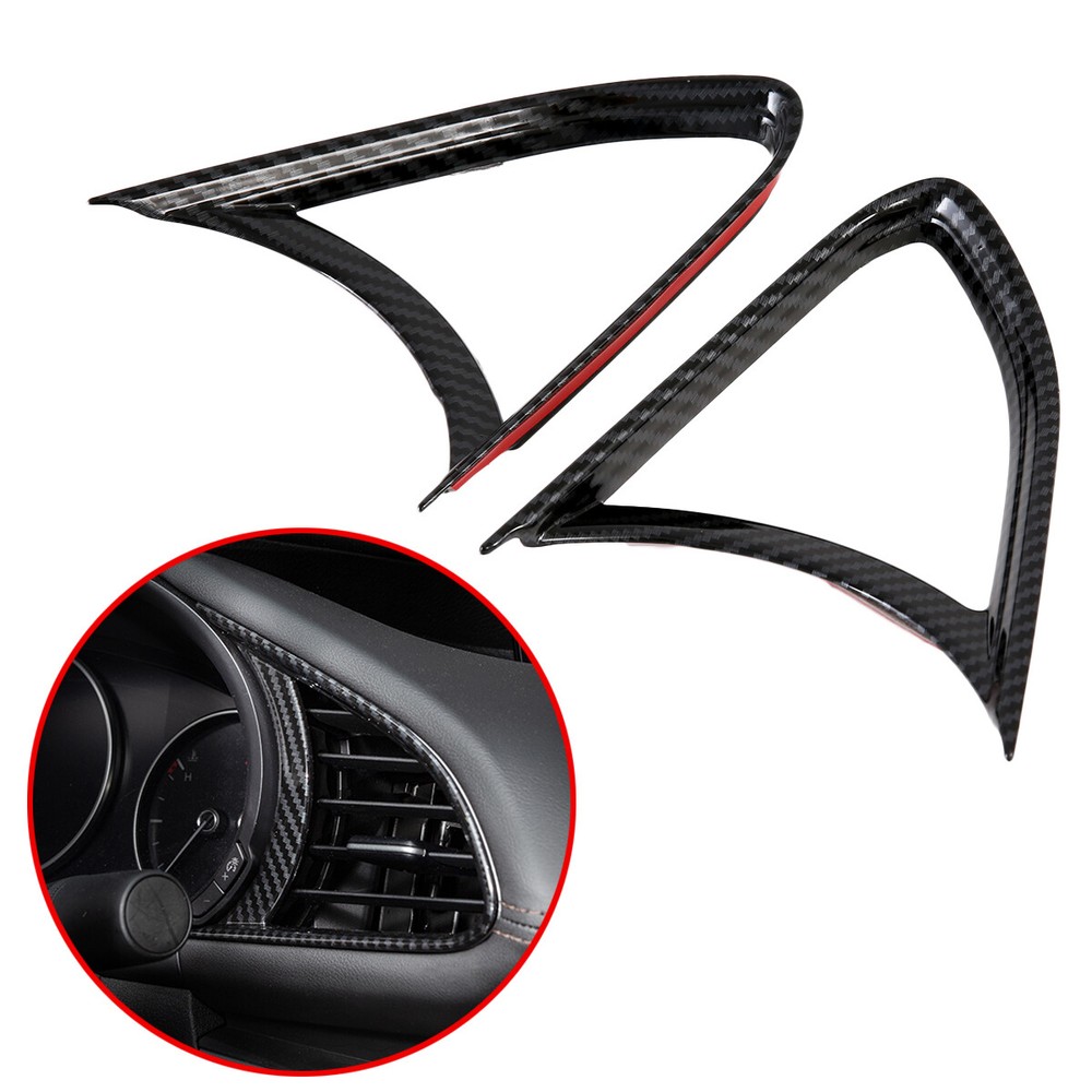 For Mazda 3 2019-2022 Car Air Condition Vent Outlet Frame Trim Inner Accessories