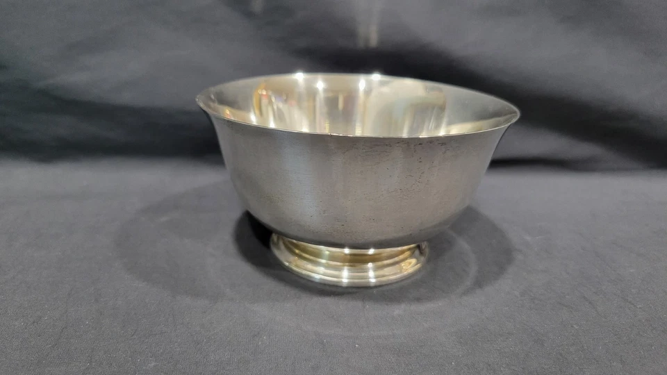 Vintage Watson Company Sterling Revere Exemplar Monogramed Bowl, 4 3/8", 131.7 g - Image 3 of 4