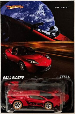 Red Lambo Veneno CUSTOM Hot Wheels Elon Mask's SPACE X Series w/ RR