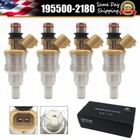 4 x Upgrade Fuel Injectors for Mazda Miata Protege Kia Sephia 1.8L 195500-2180 (For: Kia Sephia)