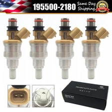 4 x Upgrade Fuel Injectors for Mazda Miata Protege Kia Sephia 1.8L 195500-2180