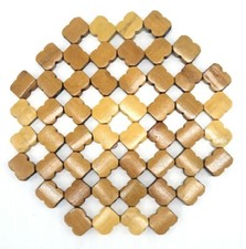 . Sch&ouml;ne Bambus Pfannen & Topfuntersetzer (Holz Tischuntersetzer, Untersetzer)