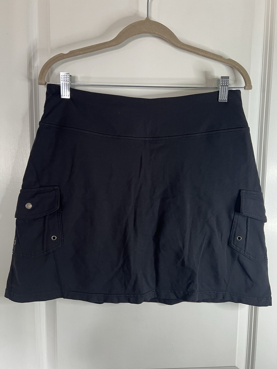 Jupe Short Athleta Oasis Skort 903951 - Noir - Taille XS - Avec Short Intégré