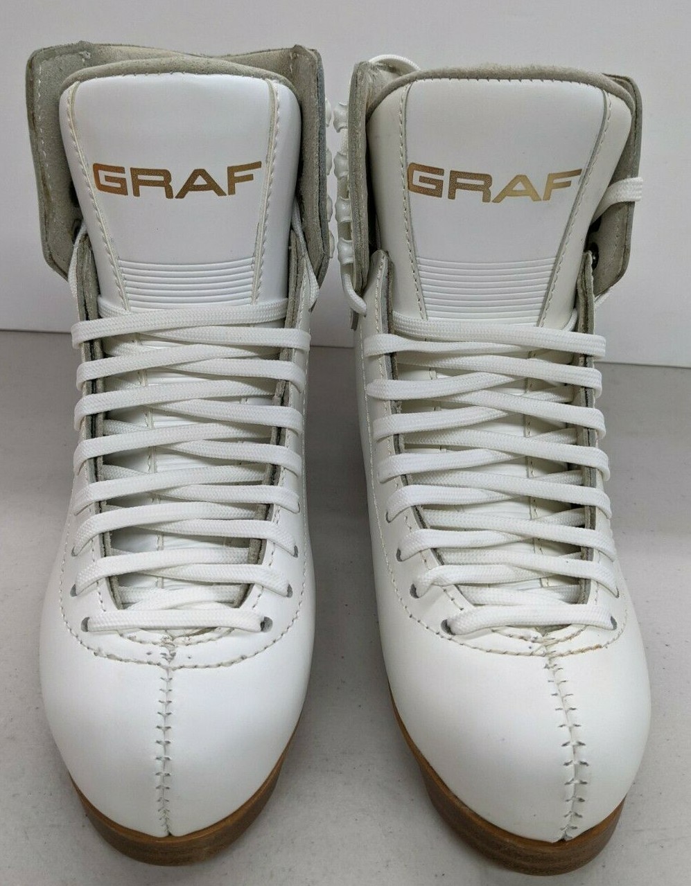 GRAF F4000 Girls Figure Skate Boots 4.5 S White 41219 NEW eBay