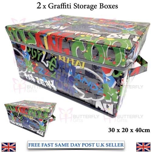 Large Or Small Collapsible Storage Box Folding Storage Chest Kids Room Toy Box - Picture 26 of 43