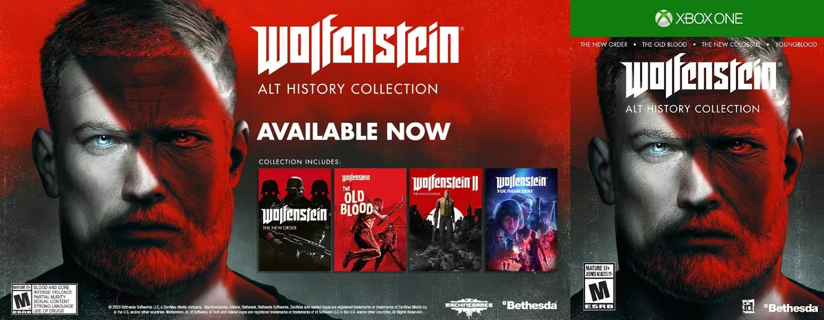 Comprar Wolfenstein: The New Order (Xbox ONE / Xbox Series X