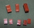 Cargo Boxes, Drums, Barrels, Bags, Milk Cans - 22 Pcs by Kibri #38/5 - HO — photo 4