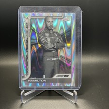 2025 Topps Chrome F1 Lewis Hamilton Black & White Raywave Portrait #4 Formula 1
