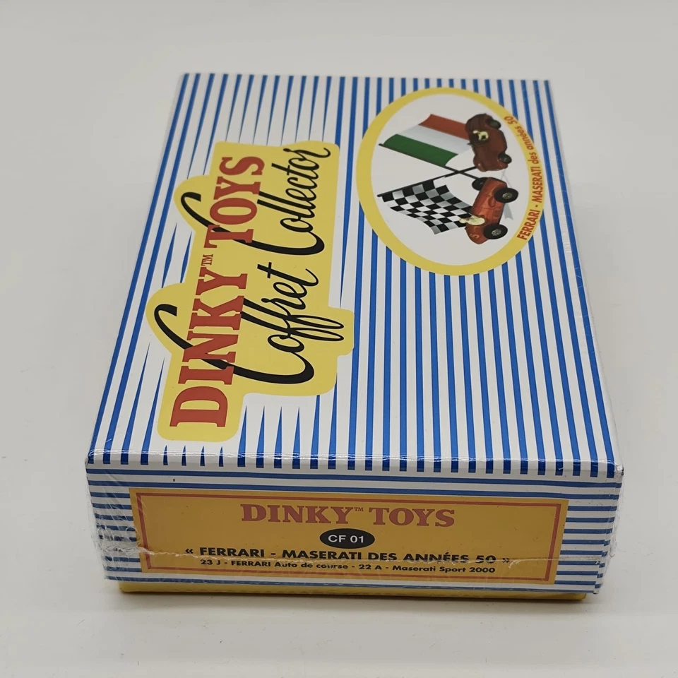DINKY TOYS CF 01 FERRARI E MASERATI ANNI 50 NUOVO SIGILLATO - Immagine 2 di 2
