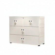 1 Piece Storage Cabinet Large Capacity Plastic Drawer Organizer 5-tier