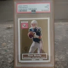 2005 TOPPS TURN BACK THE CLOCK  #6 TOM BRADY PSA 9