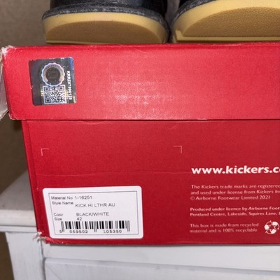 kickers kick HI in navy in adults size 8.5-9US / EU 42 Men