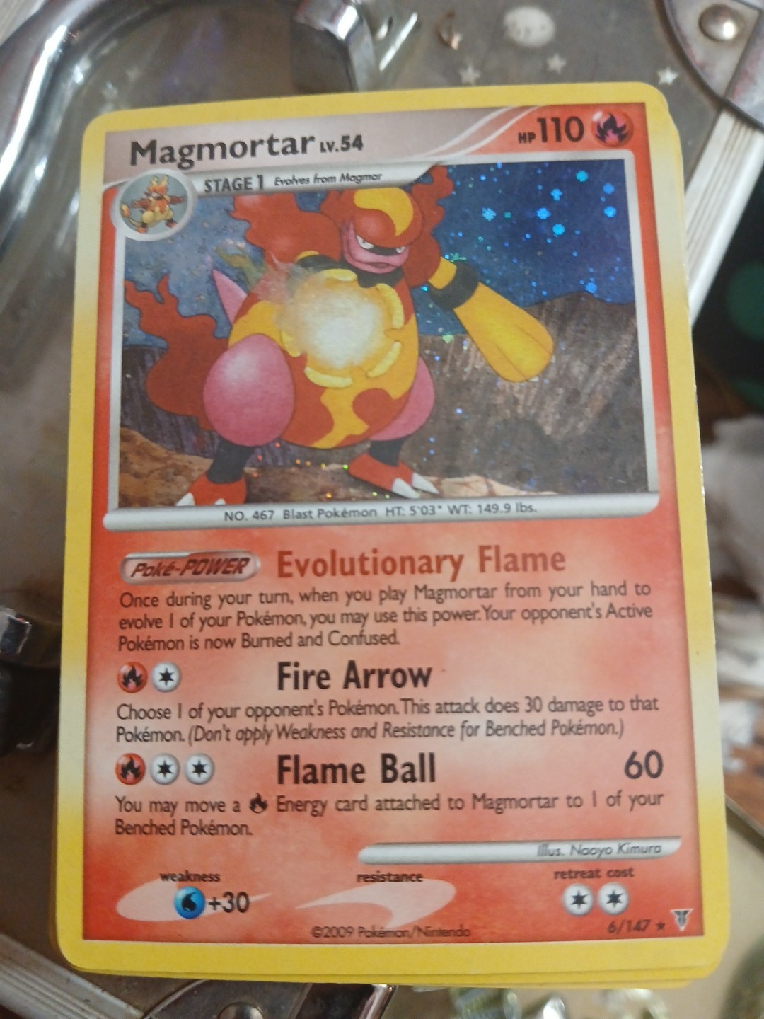 Magmortar 6/147 Supreme Victors Holo