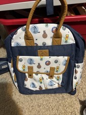 Disney Winnie the Pooh Diaper Bag Insulated Pocket , Adjustable Stroller Loops