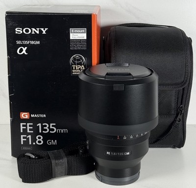 Sony FE 135mm F1.8 GM Telephoto Lens for Sony E Mount - US SELLER - NEAR MINT