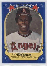 1981 Fleer Star Stickers Rod Carew #40 HOF 0f4