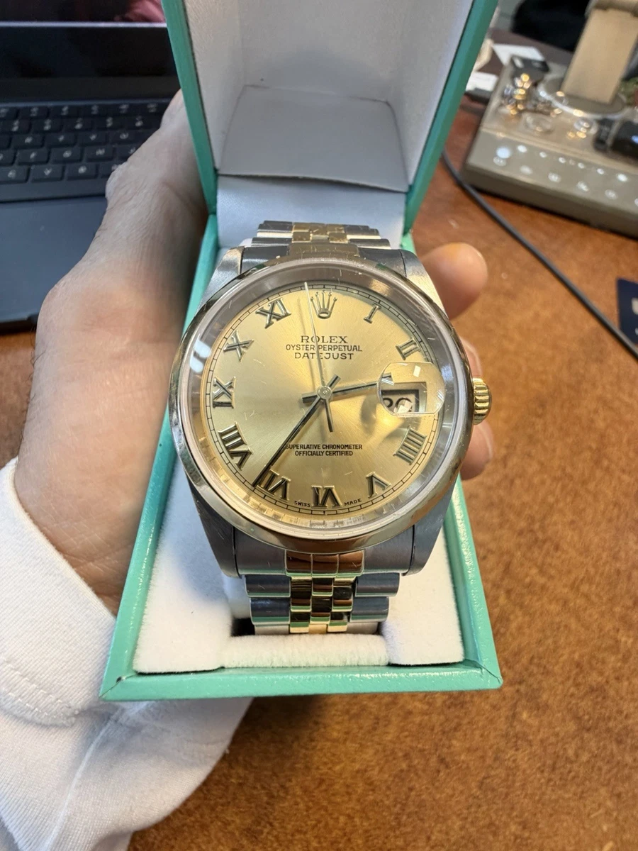 こたつ Sarki Rolex Datejust 16203 for sale | eBay