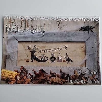 Madame Chantilly Halloween Mouses Cross Stitch Chart New