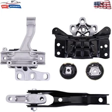 Engine Motor AND Transmission Mount SET 5PCS FIT FOR Audi A3, A3 Quattro L4-2.0L