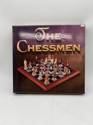 The Chessmen MC6003 Schachspiel Ägypter vs Römer Vintage Rarität  Schachfiguren