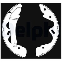 Bremsbackensatz Hinten FüR Nissan Terrano R20 WD21 93 Bis 07 Delphi Teil KA24E