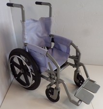 American Girl Doll Wheelchair Purple
