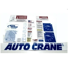 Auto Crane 360752000, Decal Kit, for 5005H Series Cranes
