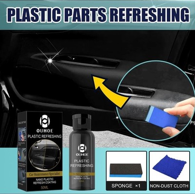 Nano plastic refresh coating, car interior dust cleaner