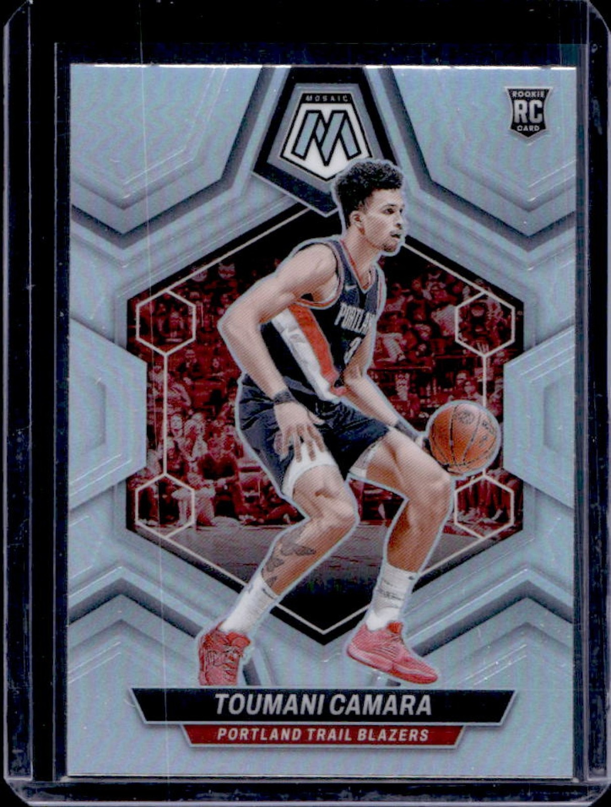 2023-24 Mosaic Toumani Camara RC Silver Prizm #249 Trail Blazers