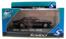 Solido 1806 1:43 Yesterday Brown Jaguar XJ12 1978 With Display Case