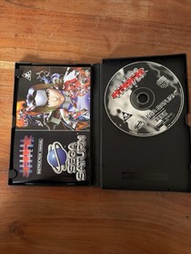Sega Saturn Burning Rangers Video Game PAL Rare, Complete Edition