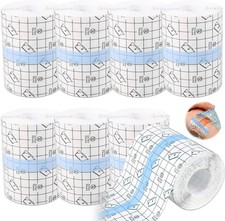 Wasserdicht Transparent Bandage, 10 Rolle 5cm*1m Transparent Bandage