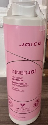 Joico InnerJoi Preserve Shampoo 33.8oz   Color-Safe, Vegan & Sulfate-Free
