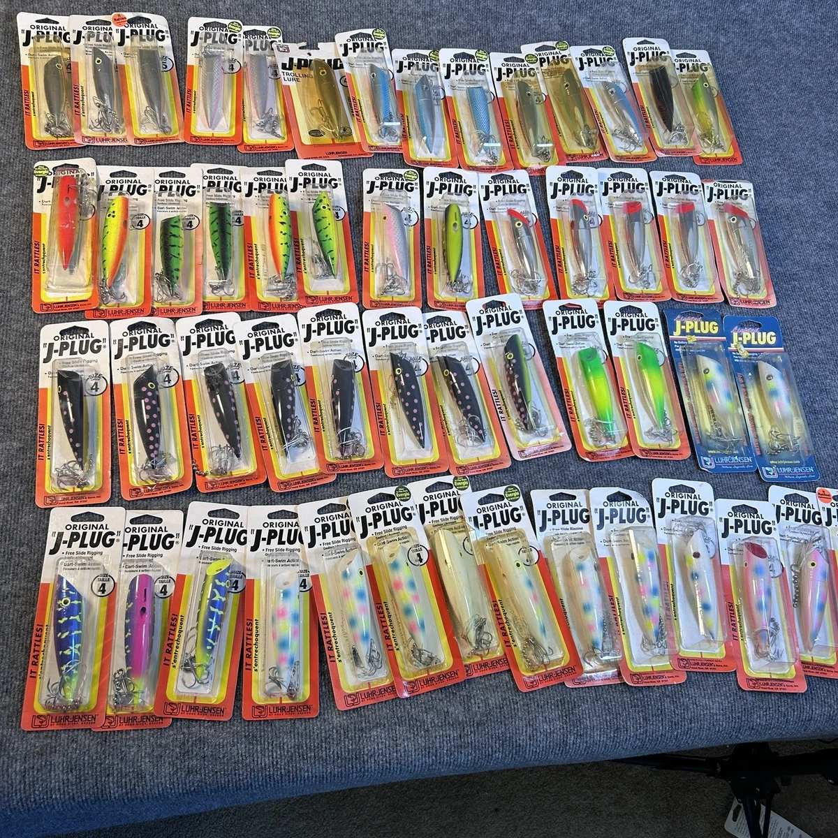 best fishing lure for northern pike BRAIRIA Lures, 4Pcs Spinner Baits Predator Lures with Rabbit Tail & Long Skirt Pike & Largemouth Bass Fresh Water Fishing : Sports & Outdoors Color:NJB - NJ Bunker Promo: WarehouseSMR26 Fishing in Kenosha, WI