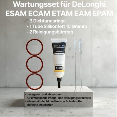 Pflegeset Wartungsset für DeLonghi Magnifica PrimaDonna Rivelia Eletta Perfecta
