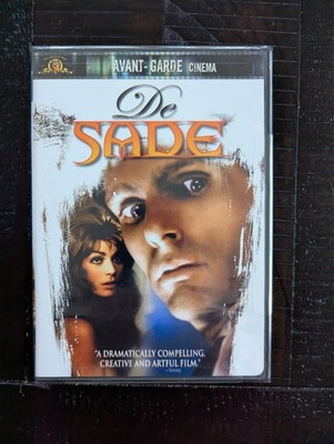 De Sade DVD Out of Print RARE Avant-Garde Cinema Lilli Palmer Classic - NEW