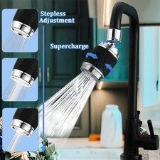 Quick Setup Kitchen Faucet Filter with 3 Spray Modes and Water Purification