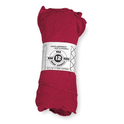 ABILITY ONE 7920-01-454-1148 Shop Towel,New,Size 15'' x 15'',PK12 5MN50