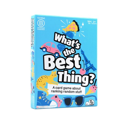 What's the Best Thing?   New Board Game for Teens and Adults, Funny Ranking Game