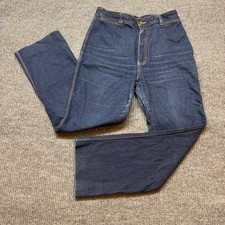 Jordache Vintage USA Made Boot Cut Jeans Womens 14 Dark Wash High Rise Denim