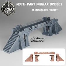 Scenografia Multi parts sci fi bridge - Fornax Indus 32mm PLA Diorama