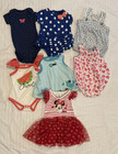 Lot of Girl's Size 3-6 Months One Piece Rompers Carters Disney Little Lass — photo 1
