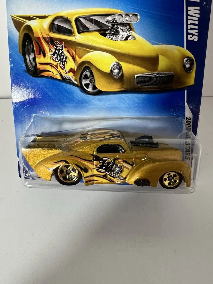 Hot Wheels HW Stars '41 Willys #61 Gold M6927 2008 nuevo C3 Foto 2 de 4