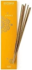Esteban Bamboo Ambre Sticks | 20 Incense Sticks Natural Traditionally Made...
