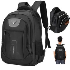 30L Backpack Large Waterproof Laptop Rucksack Men Women Travel Hiking School Bag