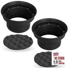 XBAF65 2 Piece 6.5" or 6.75" Weatherproof Silicone Rubber Speaker 6.5" (Pair)
