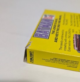 Batman: Return of the Joker Nintendo 1991 NES Completo Probado Funcionando