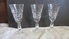 3 Waterford Cut Crystal Kylemore, Sherry/Wine Glasses, Signed, Mint 5 1/4" Great — photo 1
