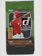2026 DONRUSS BASEBALL BASE CARDS #1-100 PICK ...