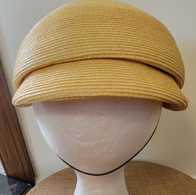 Yellow 1950s Vintage Hats for Women for sale | eBay display picture 1